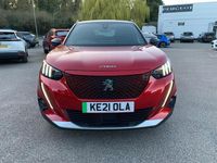 Używany Peugeot e-2008 GT 98 kW (134 KM) 2021 Czerwony SUV