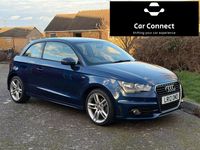 Used Audi A1 S-Line 122 HP (89 kW) 2012 Scuba blue Hatchback