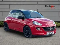 Used Vauxhall Adam 68 HP (50 kW) 2017 Red Hatchback