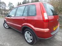Used Ford Fusion Zetec 99 HP (72 kW) 2008 Red Hatchback