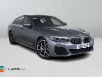 Used BMW 520 M Sport 2021 Blue Sedan