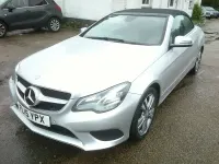 Used Mercedes E220 SE 2015 Silver Cabriolet