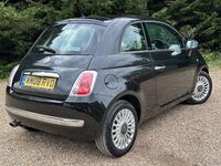Usado Fiat 500 Lounge 100 HP (73 kW) 2008 Preto Citadino