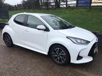Used Toyota Yaris Hybrid Design 2023 White Hatchback