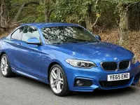 Used BMW 220 M Sport 190 HP (139 kW) 2015 Blue Coupe