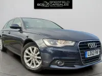 Usado Audi A6 177 CV (130 kW) 2012 Azul Familiar