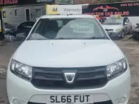 Używany Dacia Sandero Ambiance 75 KM (55 kW) 2016 Biały Hatchback