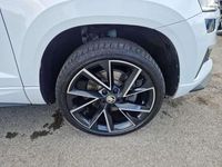 Used Skoda Karoq SportLine 150 HP (110 kW) 2023 Moon white metallic SUV