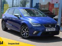 Used Seat Ibiza XCELLENCE Lux 110 HP (80 kW) 2020 Blue Hatchback