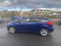 Used Ford Focus Zetec 120 HP (88 kW) 2016 Blue Hatchback