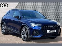Used Audi Q3 Black Edition 150 HP (110 kW) 2025 Blue SUV