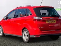 Used Ford Grand C-Max Zetec 120 HP (88 kW) 2017 Red MPV