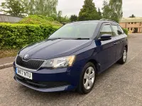 Used Skoda Fabia SE 110 HP (80 kW) 2017 Blue Estate