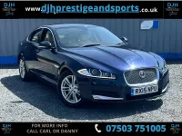 Used Jaguar XF Business Edition 163 HP (119 kW) 2015 Blue Sedan