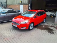 Used Ford Focus Titanium X 2017 Red Estate