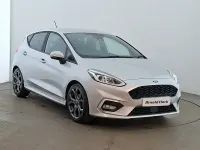 Used Ford Fiesta ST-Line 125 HP (91 kW) 2021 Silver Hatchback