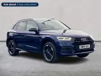 Used Audi Q5 Black Edition 2020 Blue SUV