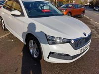 Used Skoda Scala SE 115 HP (84 kW) 2019 White Hatchback