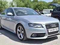 Used Audi A4 S-Line 170 HP (125 kW) 2009 Silver Sedan