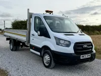 Used Ford Transit 130 HP (95 kW) 2022 White Van