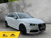 Used Audi A3 S-Line 148 HP (108 kW) 2016 White Hatchback