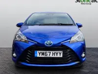 Used Toyota Yaris Hybrid 101 HP (74 kW) 2019 Blue Hatchback