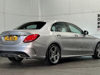 Used Mercedes C200 AMG line 184 HP (135 kW) 2016 Silver Sedan