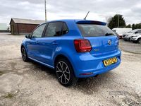 Used VW Polo SEL 90 HP (66 kW) 2014 Blue Hatchback