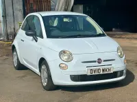 Used Fiat 500 Pop 69 HP (50 kW) 2010 Blue Hatchback