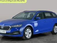 Used Skoda Octavia SE Technology 150 HP (110 kW) 2021 Blue Estate