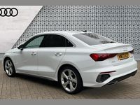 Used Audi A3 S-Line 147 HP (108 kW) 2022 White Sedan