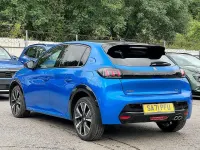 Used Peugeot 208 GT 129 HP (94 kW) 2021 Blue Hatchback