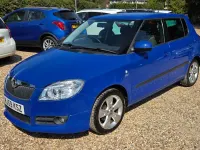 Used Skoda Fabia Sport 2009 Blue Hatchback