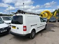 Used VW Caddy Maxi Startline 102 HP (75 kW) 2014 White MPV