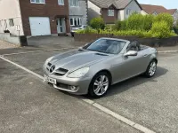 Used Mercedes SLK200 2008 Silver Cabriolet