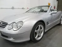 Used Mercedes SL350 245 HP (180 kW) 2005 Silver Cabriolet