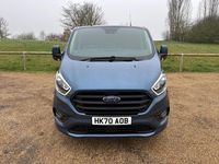 Used Ford Transit Custom Sport 185 HP (136 kW) 2020 Blue Van