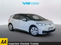 Begagnad VW ID.3 Pro Performance 150 kW (204 HK) 2020 Vit Halvkombi