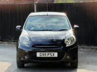 Used Nissan Micra Acenta 98 HP (72 kW) 2011 Black Hatchback