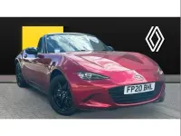 Used Mazda MX5 132 HP (97 kW) 2020 Red Cabriolet