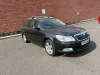 Used Skoda Octavia Elegance 105 HP (77 kW) 2013 Black Estate