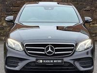 Used Mercedes E220 AMG line 194 HP (142 kW) 2019 Black Sedan