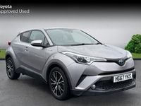 Used Toyota C-HR 122 HP (89 kW) 2017 Metal stream SUV