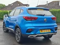 Used MG ZS Exclusive 106 HP (77 kW) 2021 Blue SUV