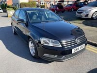 Used VW Passat S 2014 Black Sedan