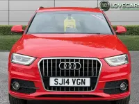 Used Audi Q3 S-Line 140 HP (102 kW) 2014 Red SUV