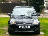 Used Ford Fiesta Style 67 HP (49 kW) 2008 Black Hatchback