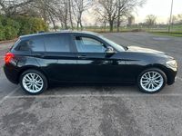 Used BMW 118 Sport Line 2018 Black Hatchback