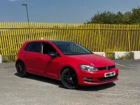 Used VW Golf VII GT 110 HP (80 kW) 2016 Red Hatchback