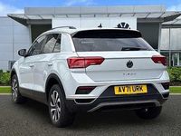 Used VW T-Roc Active 110 HP (80 kW) 2022 White silver SUV